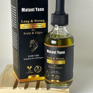 Long & Strong Hair Growth Oil - Black and Gold